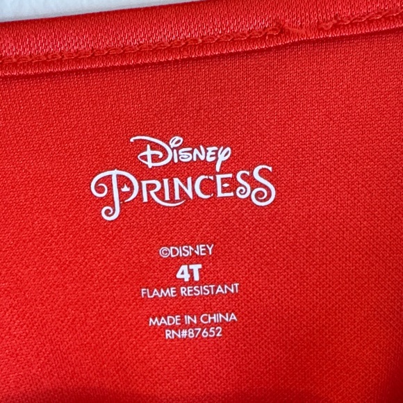 Disney Princess Vibrant Red Kids' Dress - Picture 2 of 2